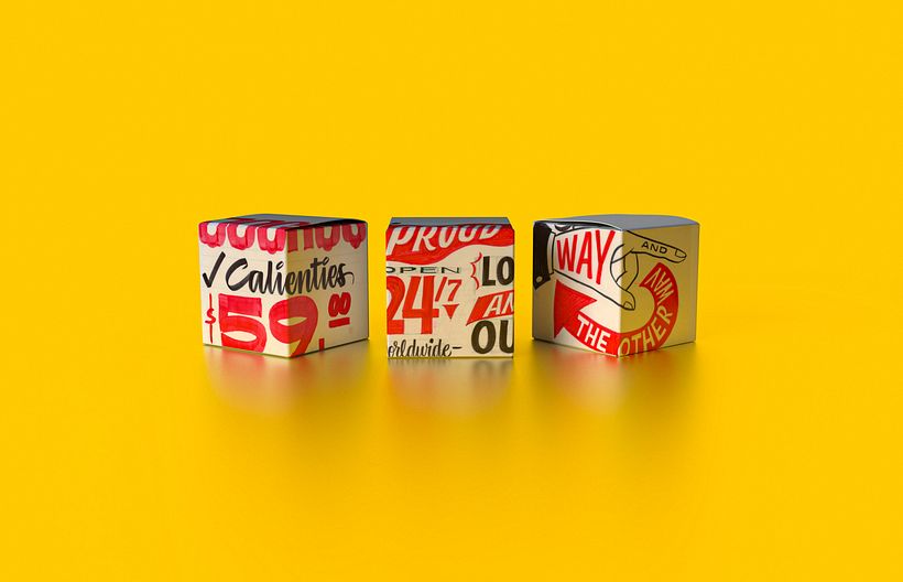 Graphic designer Abraham Lule uses typography to put the lettering at the forefront of his logos and designs