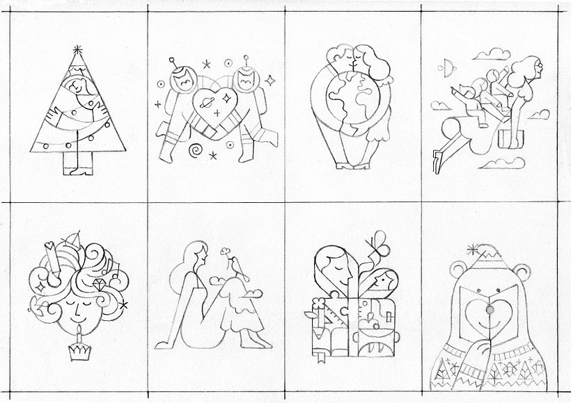 Unicef - Tarjetas Regalo Azul 10