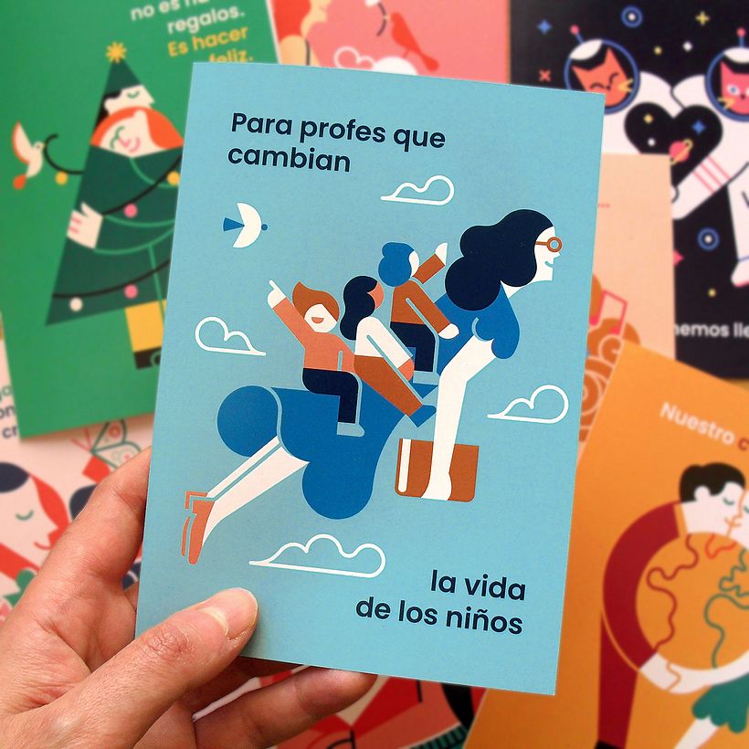 Unicef - Tarjetas Regalo Azul 11