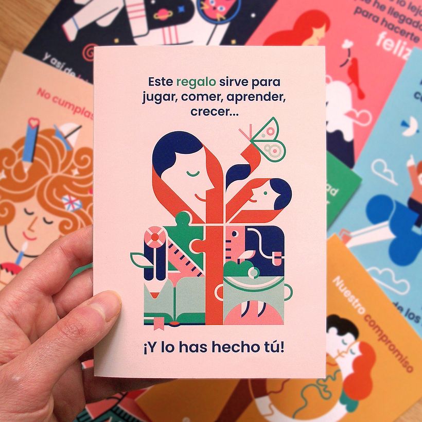 Unicef - Tarjetas Regalo Azul 14