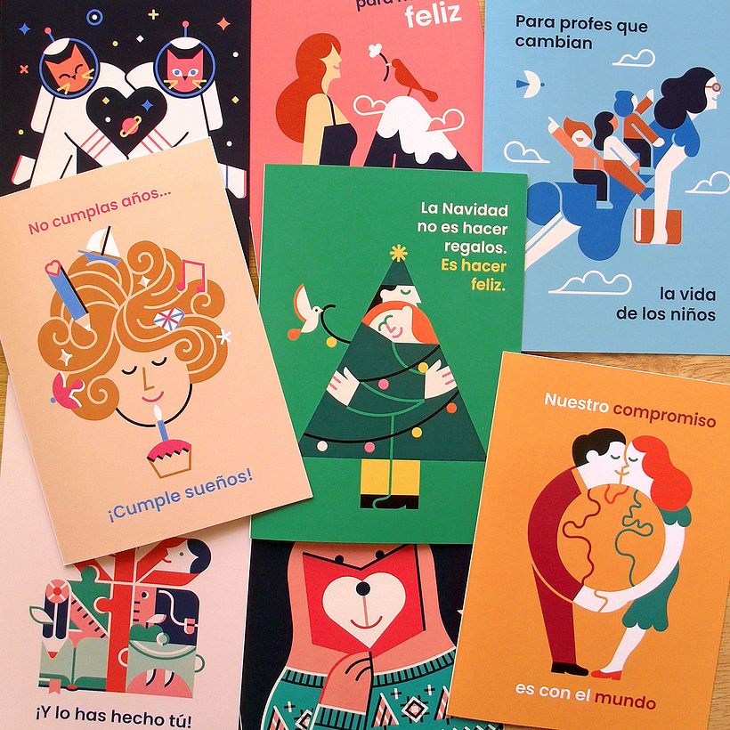 Unicef - Tarjetas Regalo Azul 16