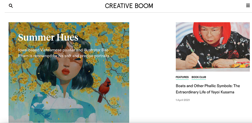 Creative Boom is a newsletter about creativity.