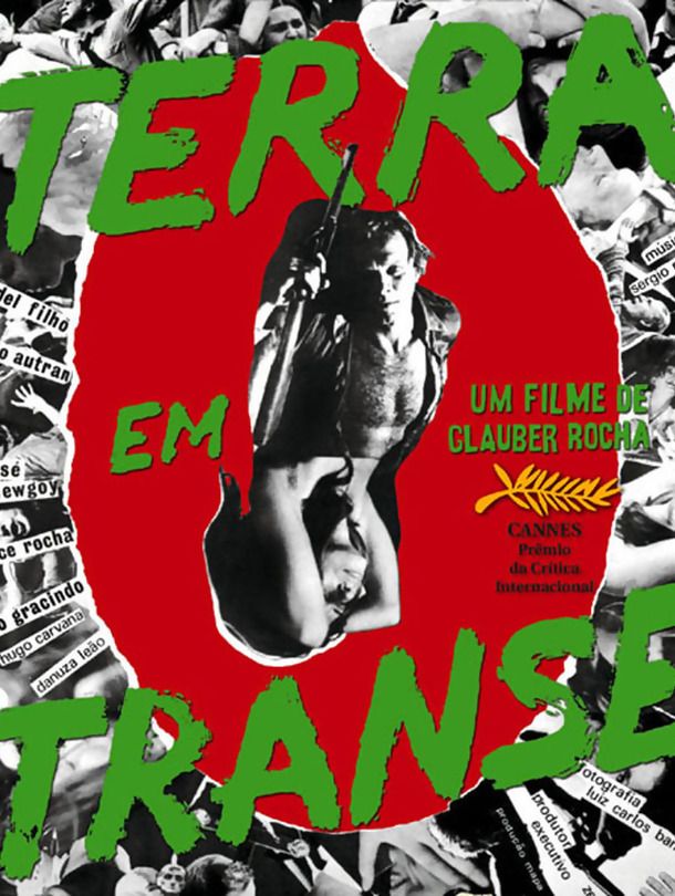 “Terra em Transe", de Glauber Rocha, publicado en 1967.