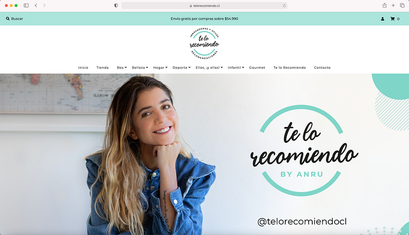 Tienda Online TeloRecomiendo 1