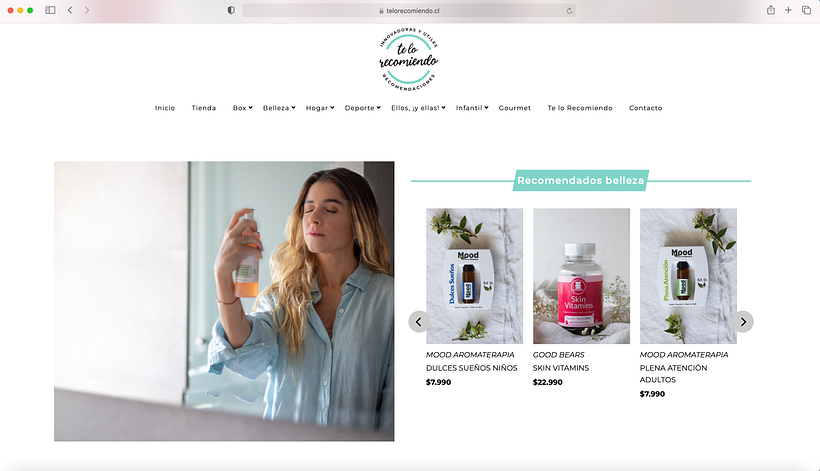 Tienda Online TeloRecomiendo 2