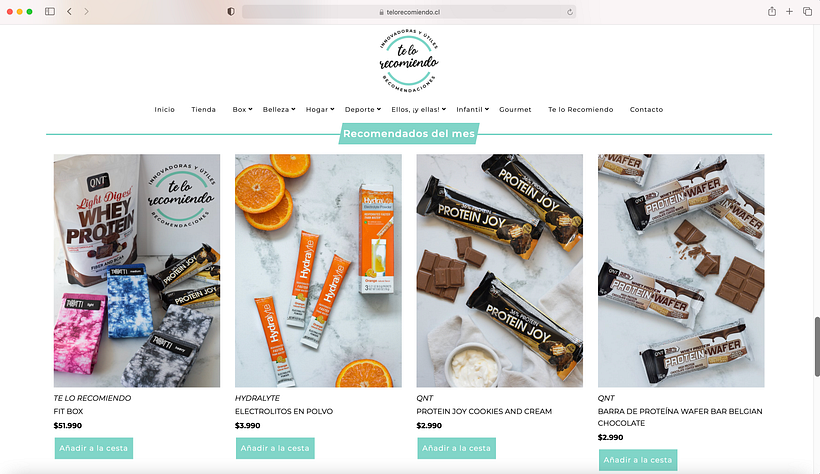 Tienda Online TeloRecomiendo 4