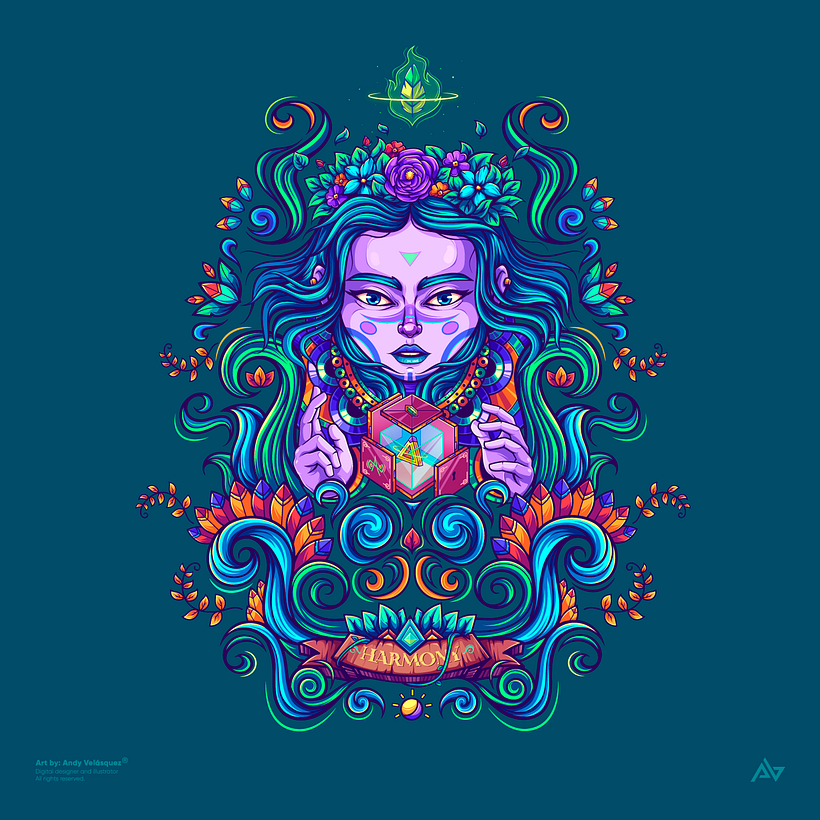 Harmony - Traditional illustration
