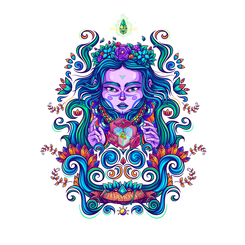 Harmony - Traditional illustration