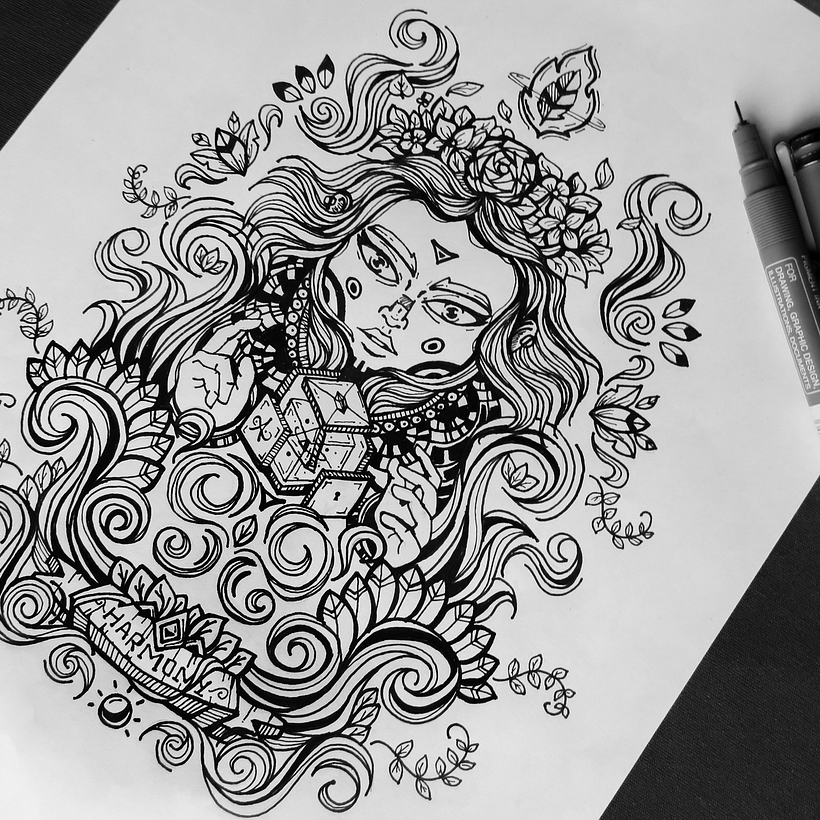 Harmony - Traditional illustration