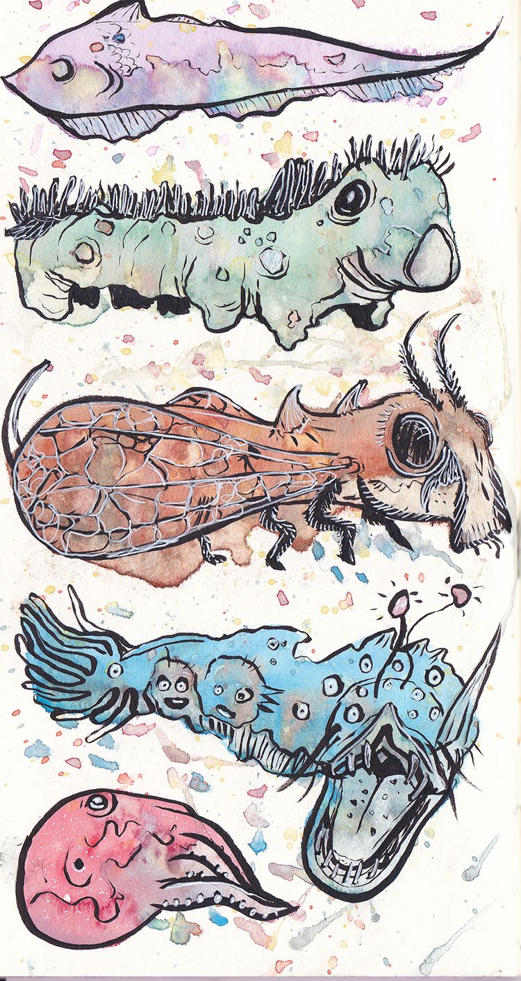 More watercolour...creations.