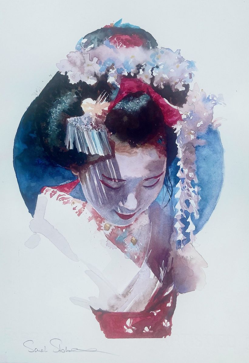 Sarah Stokes took the community by storm with her Geisha.