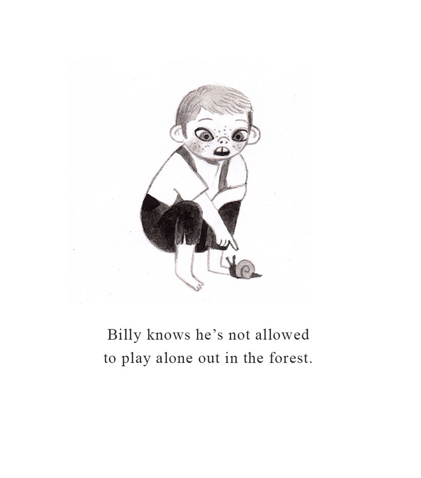 Manuela Montoya illustrates characters like Billy.