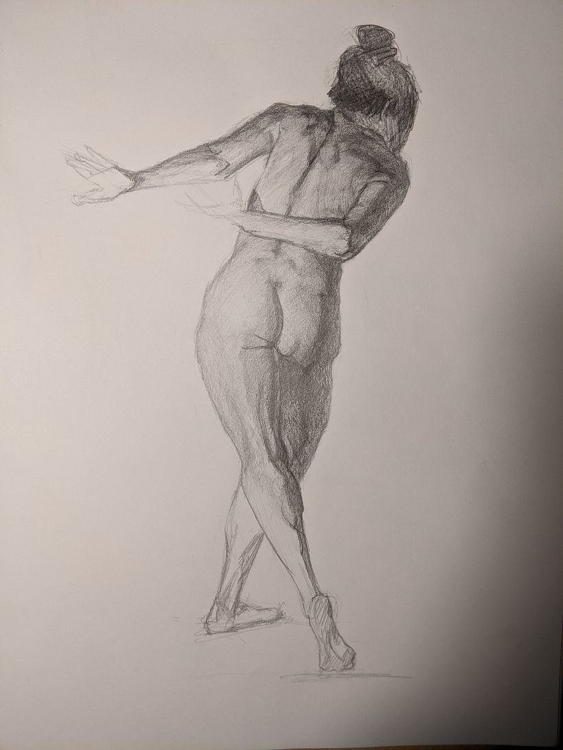 My project in Dynamic Figure Drawing course 1