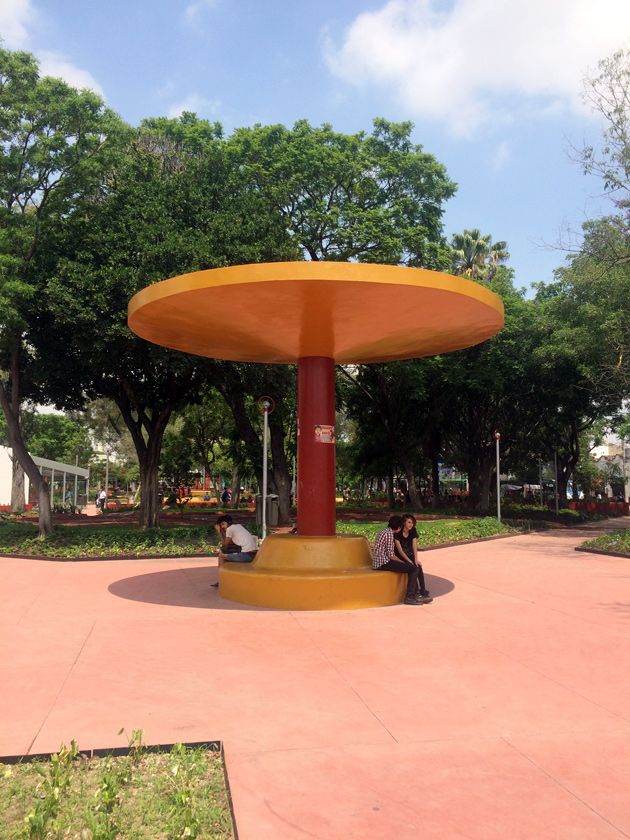 Revolution Park designed by Louis Barragán in Guadalajara.