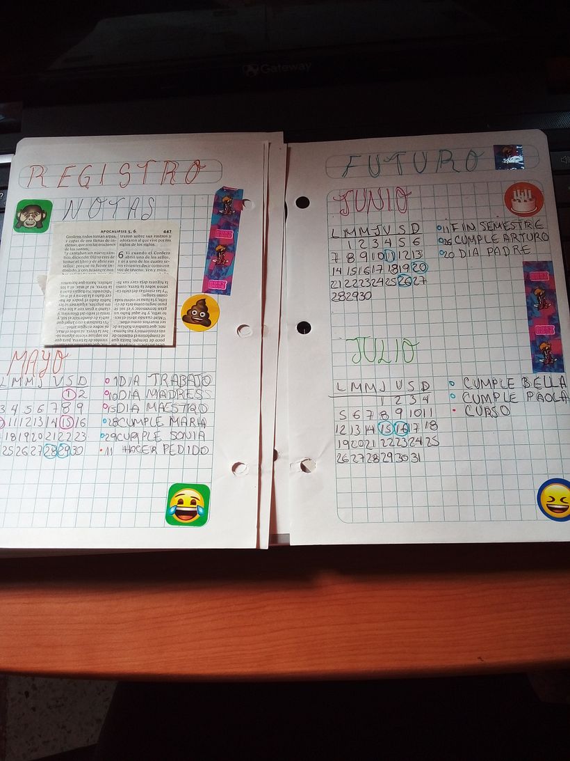 Mi Proyecto del curso:  Bullet journal creativo: planificación y creatividad  9