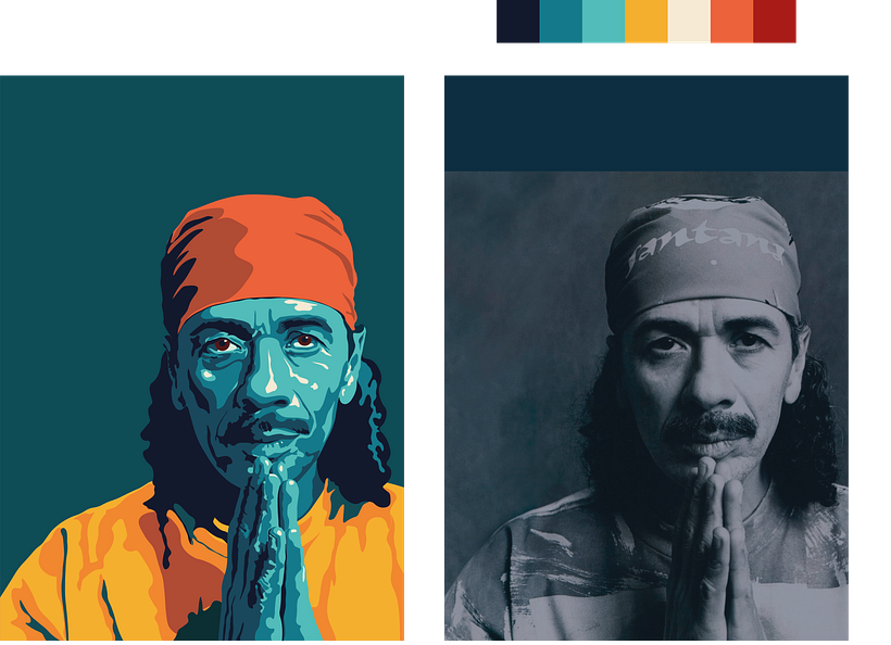 Ders Projem: Illustrator ve Photoshop ile Portreler İçin Çizim Teknikleri 4