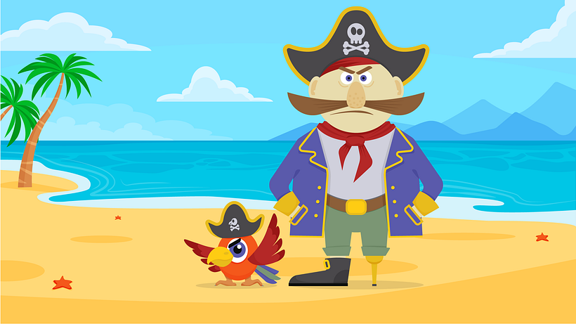 My project in Vector Character Design for Beginners course 1