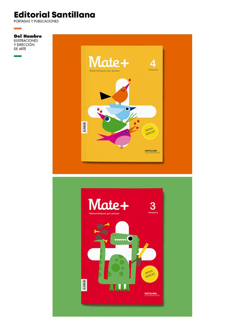 SANTILLANA. Covers 4