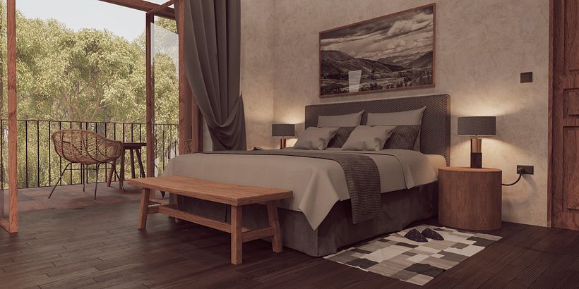 Remodelación Hotel Andenia - Habitación Principal 1
