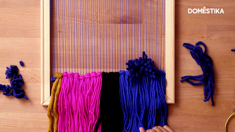 The shorter the tassel, the spikier it will be.