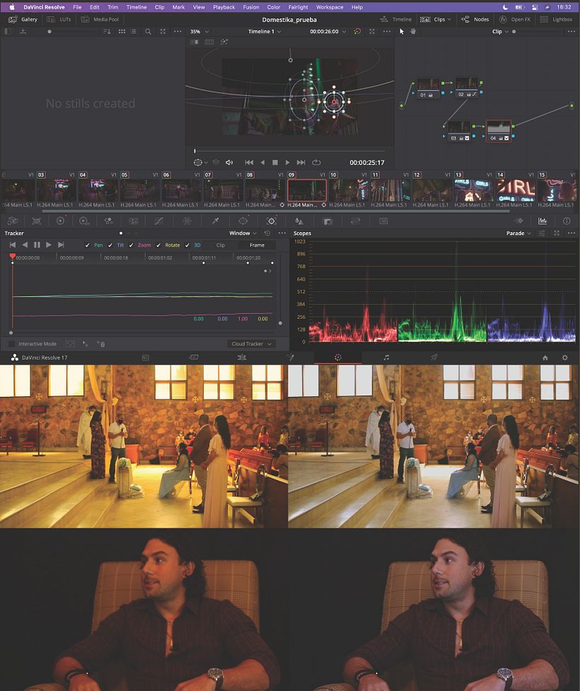 Mi Proyecto del curso: Etalonaje digital con DaVinci Resolve 2