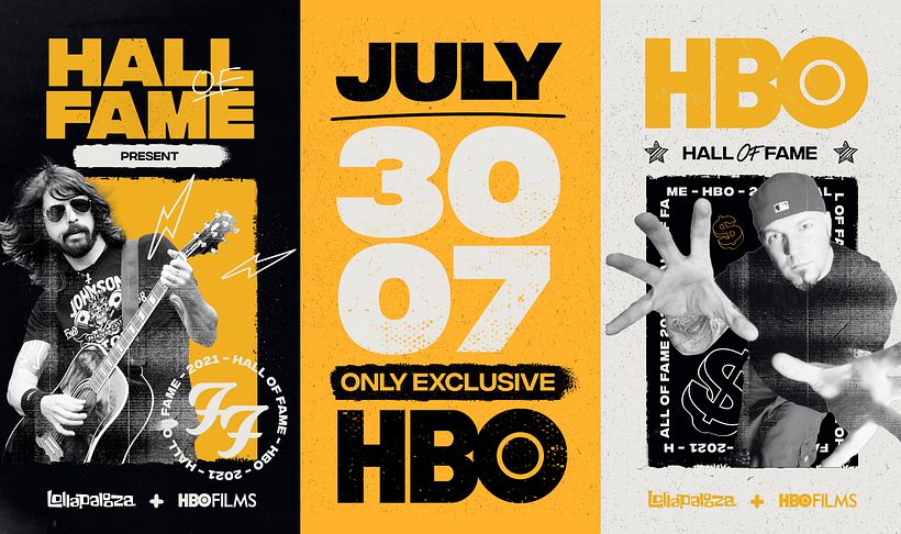 HBO - Hall of Fame - Posters x3