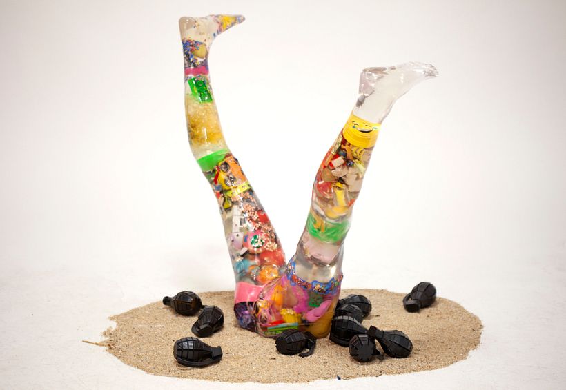Granadas hechas en 3d