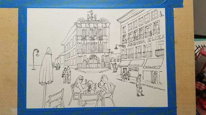 My Initial sketch