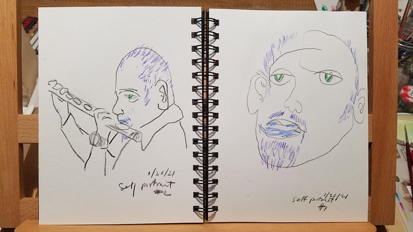 First Drawings from Lesson One