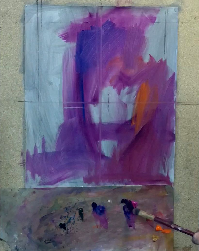 Throwing in some paint to wipe out later , using Gamsol as a solvent, but Zest-it is as good. 