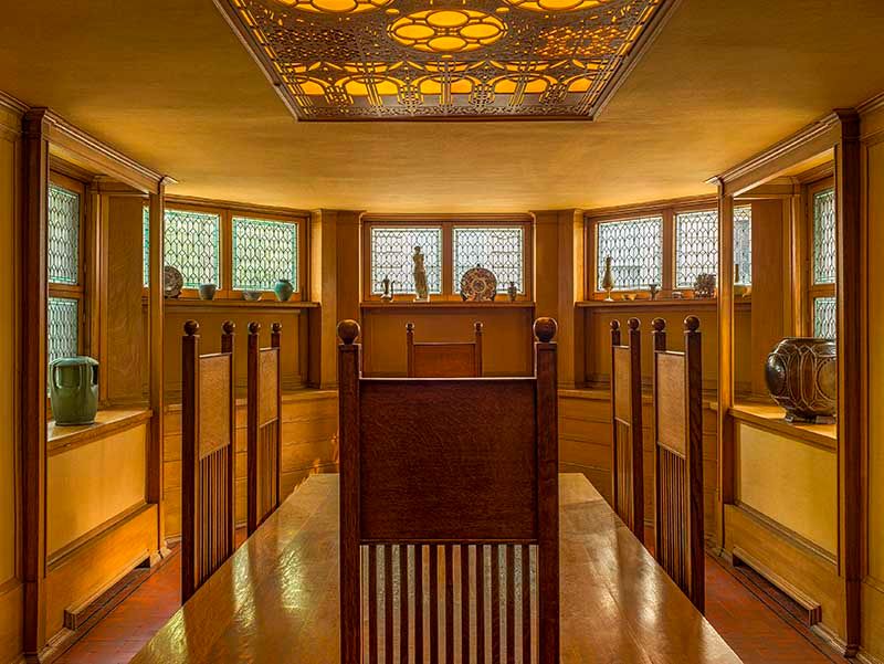 Frank Lloyd Wright. Rosenbaum House