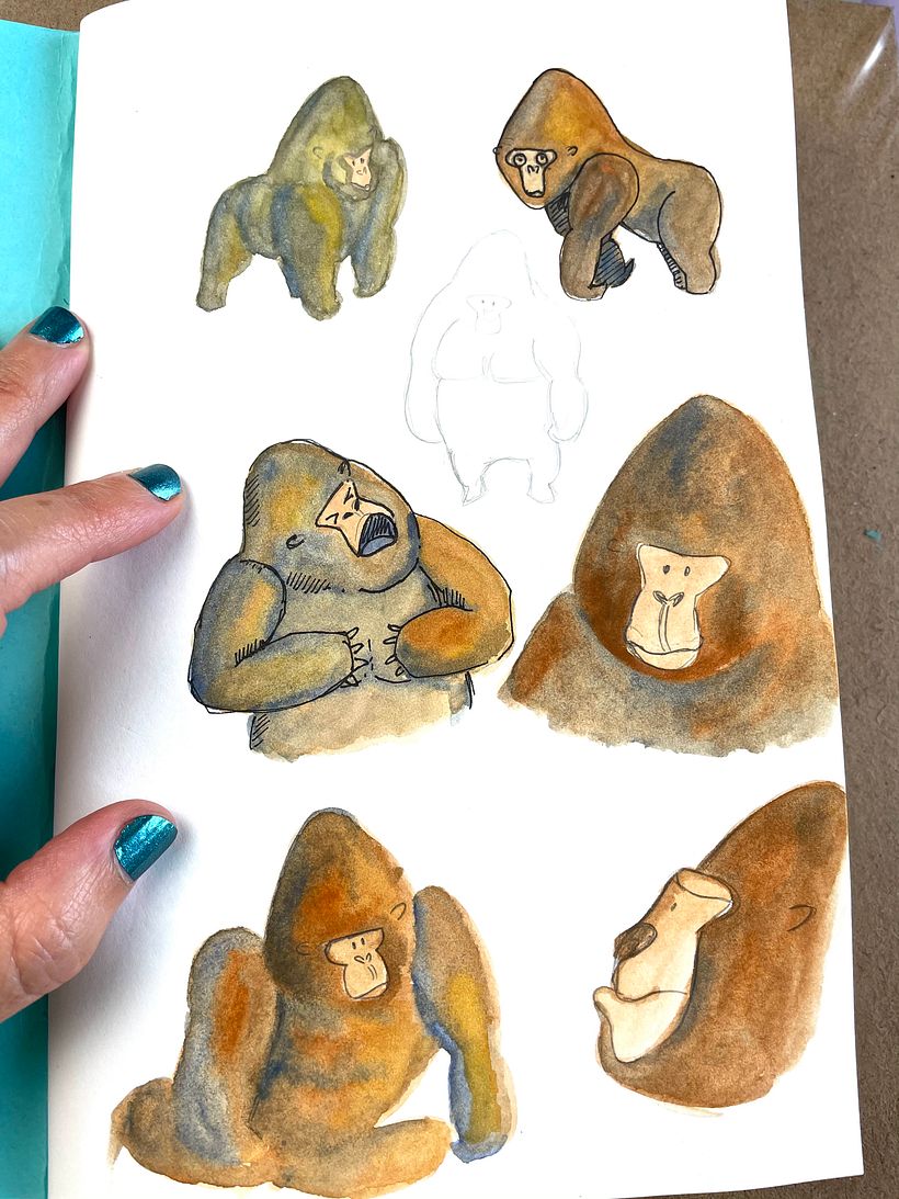 My project in Illustrated Animal Characters for Storybooks course 3