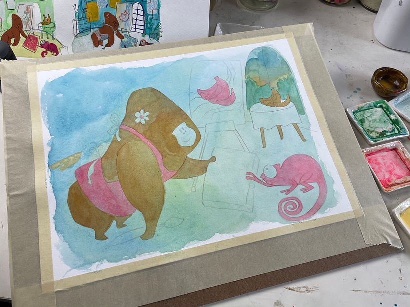 My project in Illustrated Animal Characters for Storybooks course 8