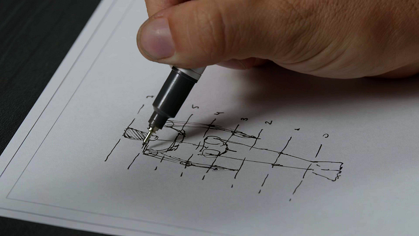 Your sketch doesn’t need to be lovely, perfect or detailed.