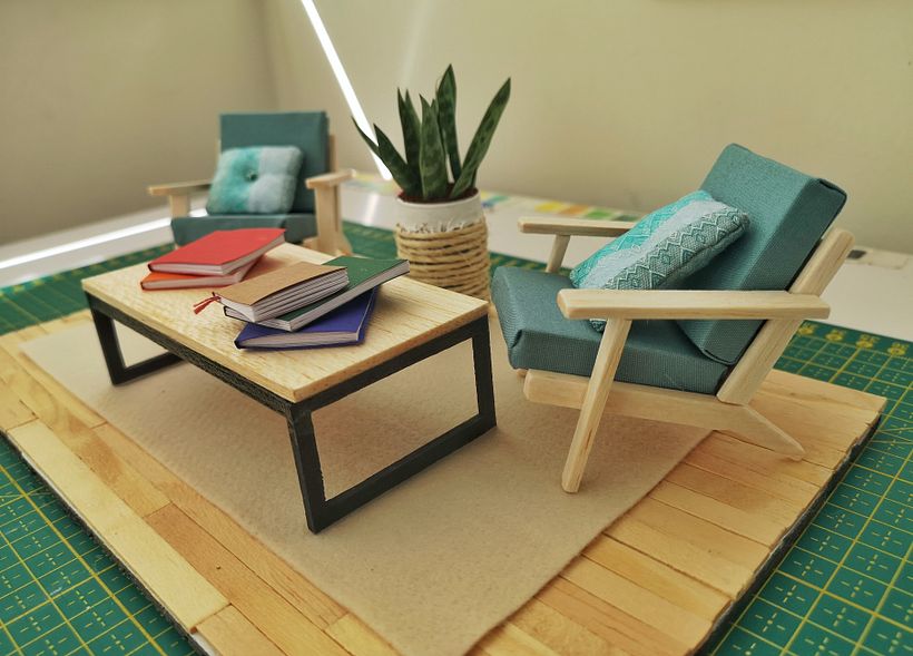 My project in Design and Build Miniature Interiors course 4