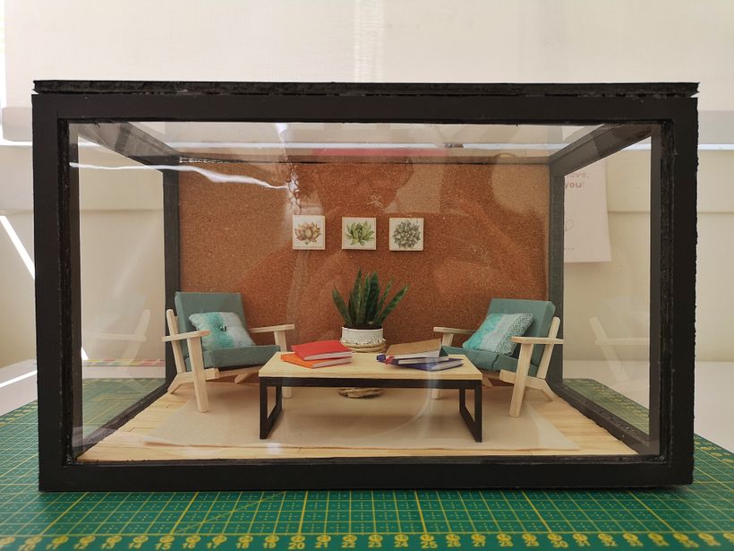 My project in Design and Build Miniature Interiors course 8