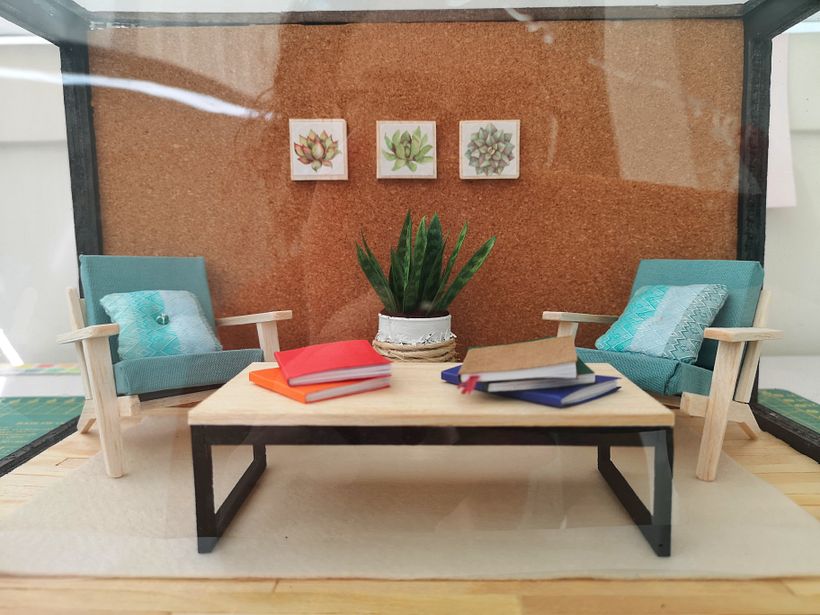 My project in Design and Build Miniature Interiors course 9