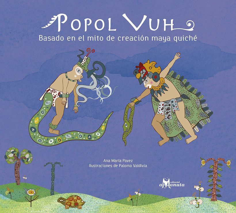Portada del libro Popol Vuh