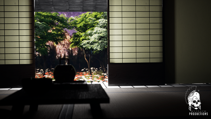 Mi Proyecto del curso: Infoarquitectura de interiores con Unreal Engine 4 (Casa Japonesa) 3