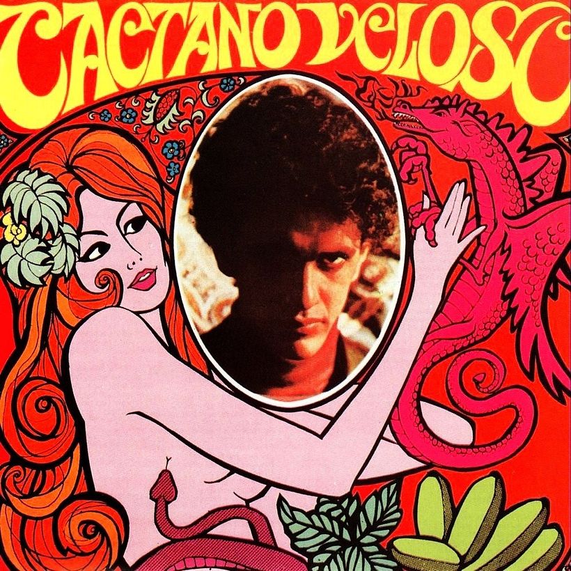 Cover of Caetano Veloso's first album, 1968.