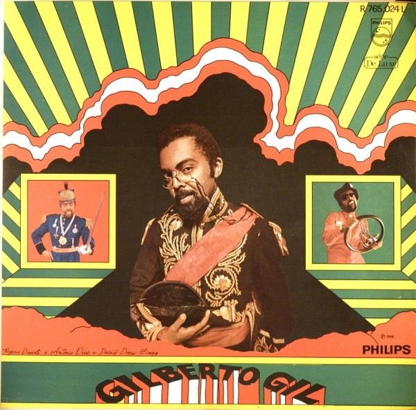Gilberto Gil's 1968 album cover, created by Rogério Duarte.