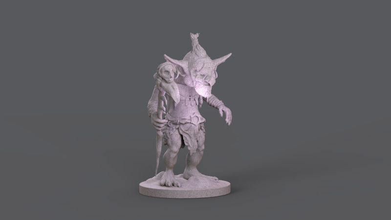 Práctica Goblin en ZBrush. Actualización con mejoras (2021) 10