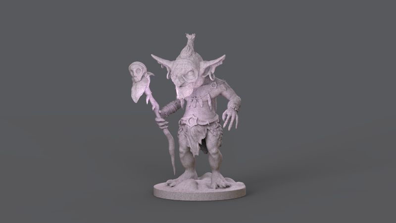 Práctica Goblin en ZBrush. Actualización con mejoras (2021) 12