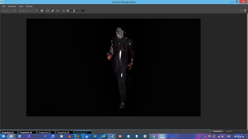 Mi Proyecto del curso: Rigging: articulación corporal de un personaje 3D  11