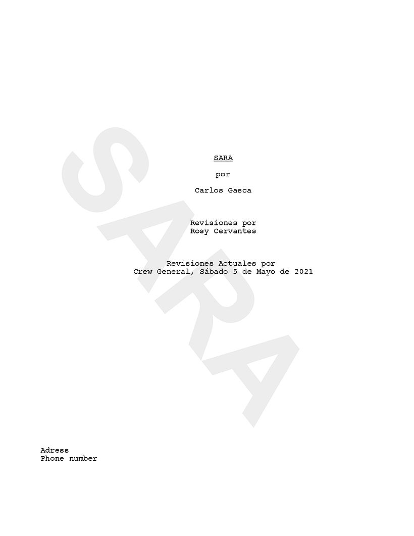 Mi Proyecto del curso: Escritura de guion para cortometrajes de ficción 2