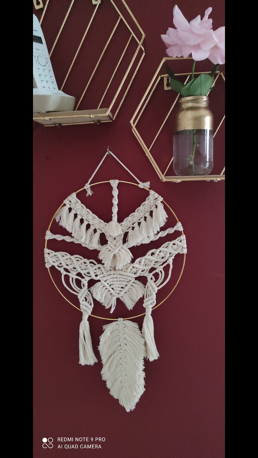 My project in Introduction to Macrame Tapestry course 2