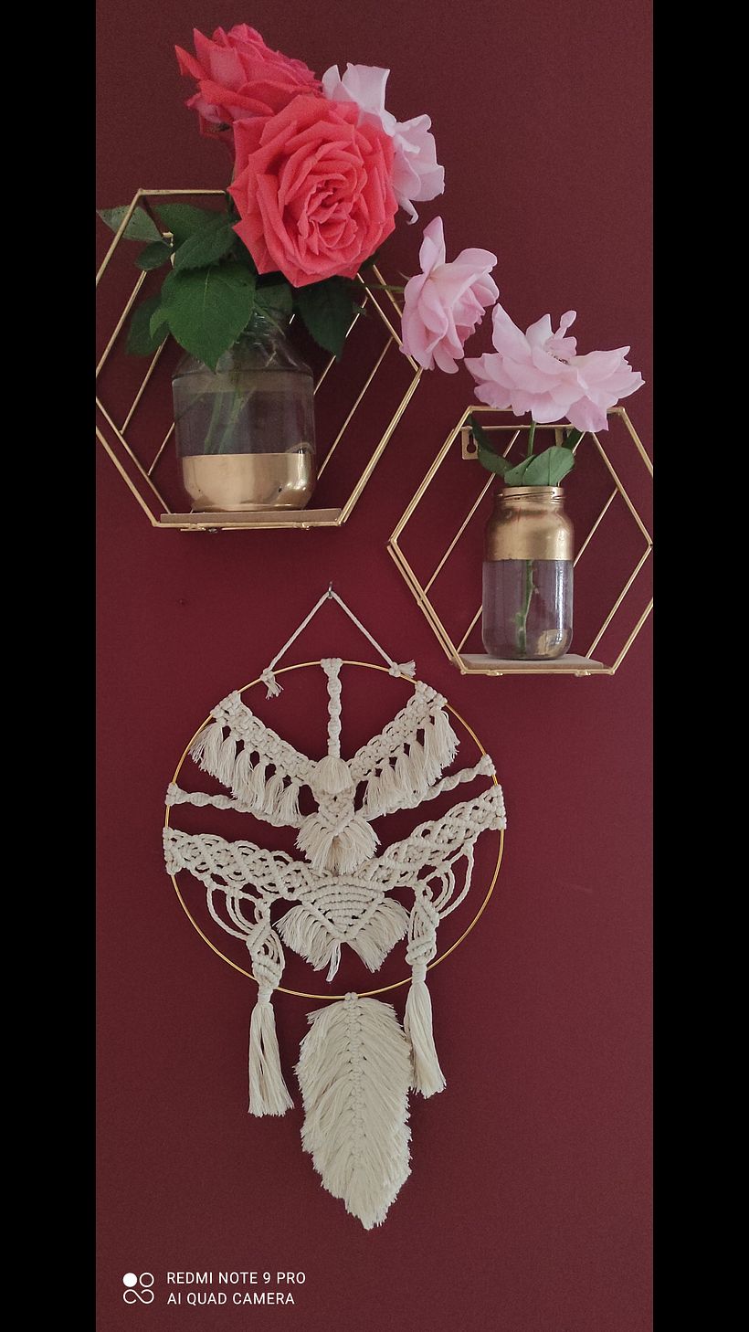 My project in Introduction to Macrame Tapestry course 2