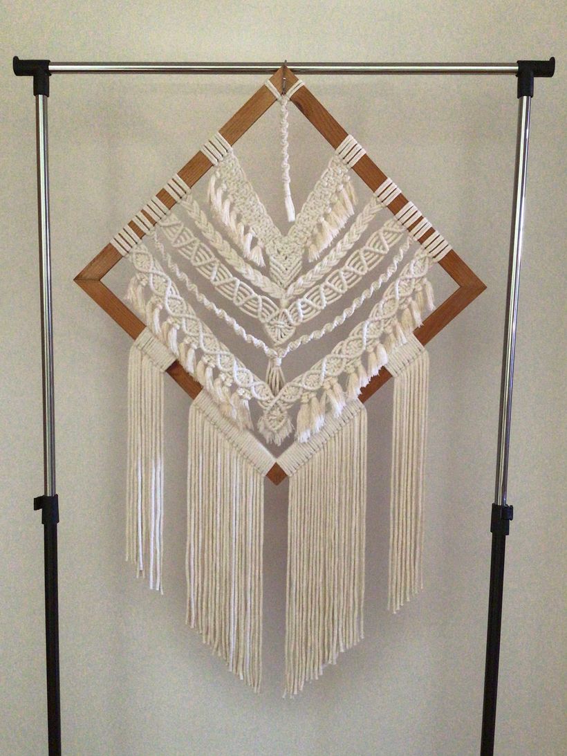 Mi Proyecto del curso: Introducción al tapiz de macramé 3