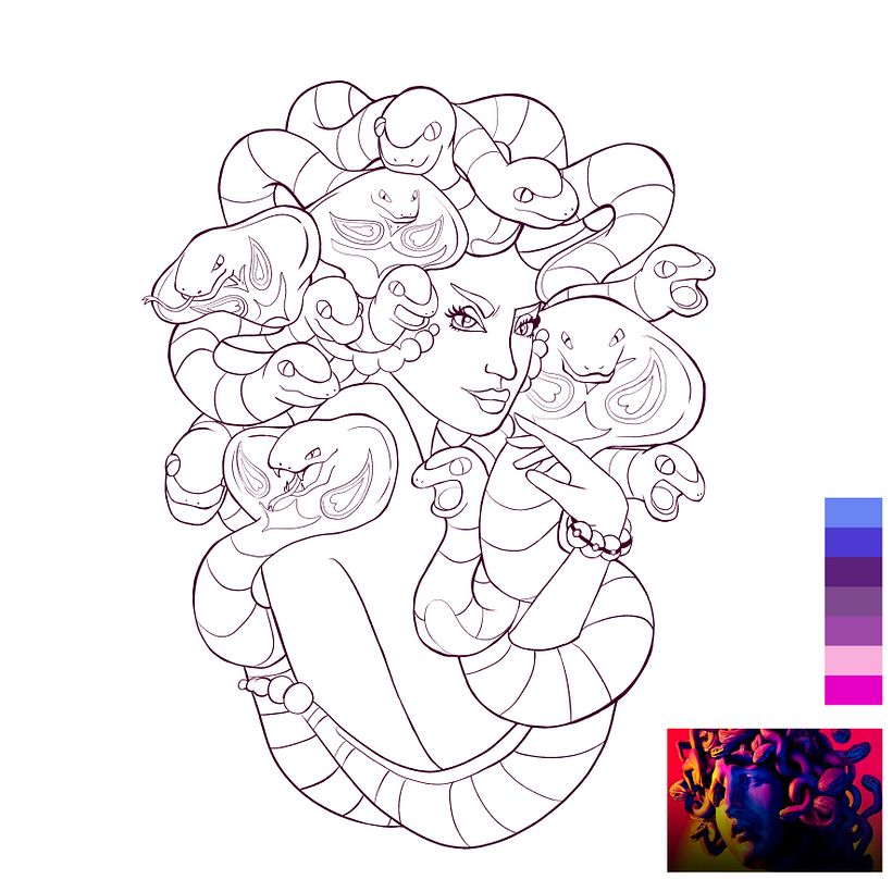 Curso Ilustração fanart com estilo #Pokemedusa 1