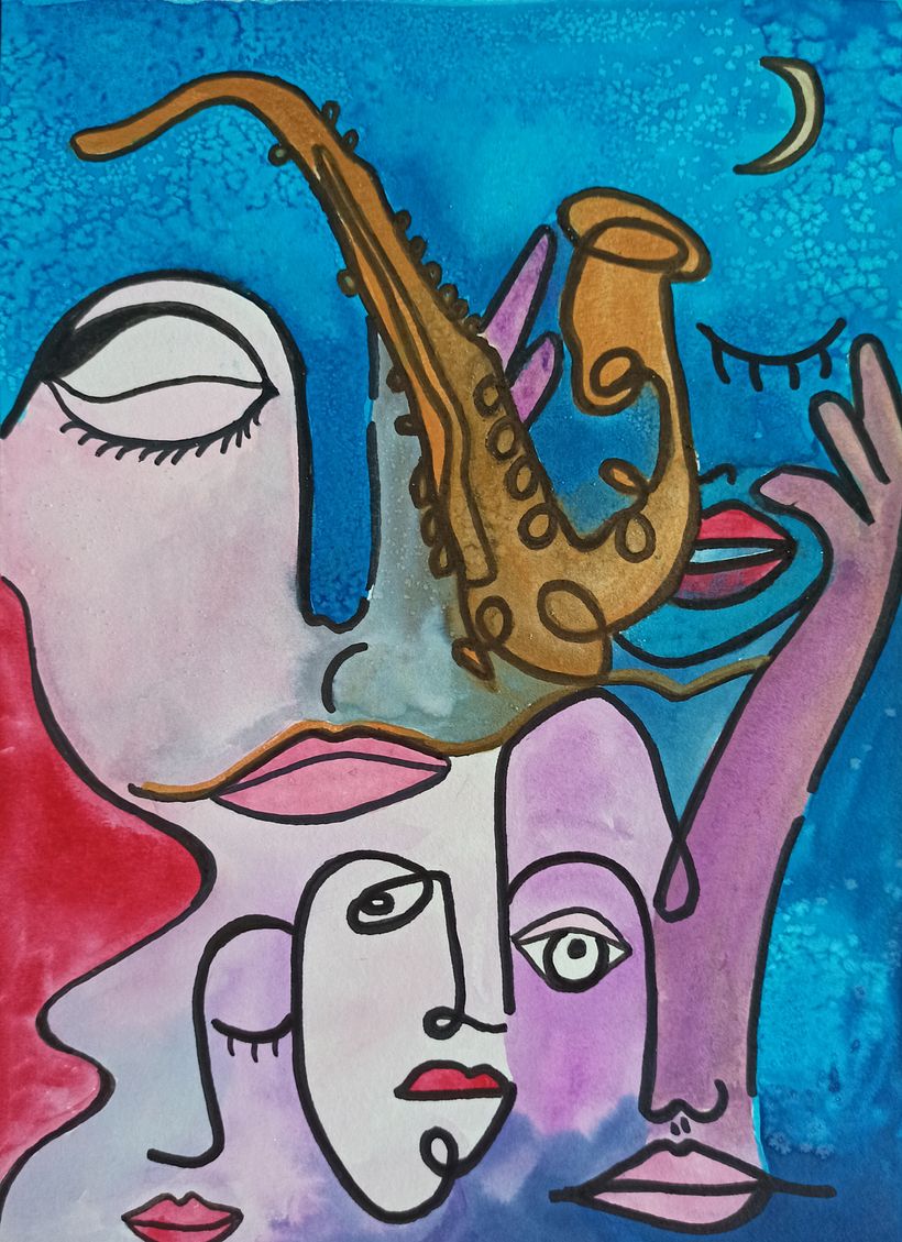 Meu projeto do curso: Cores na aquarela: descubra sua personalidade cromática 4